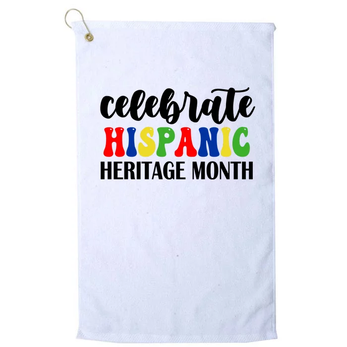 Celebrate Hispanic Heritage Month Platinum Collection Golf Towel