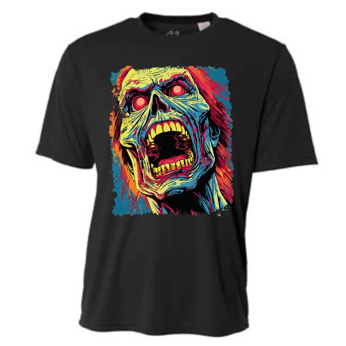 Classic Horror Halloween Cooling Performance Crew T-Shirt