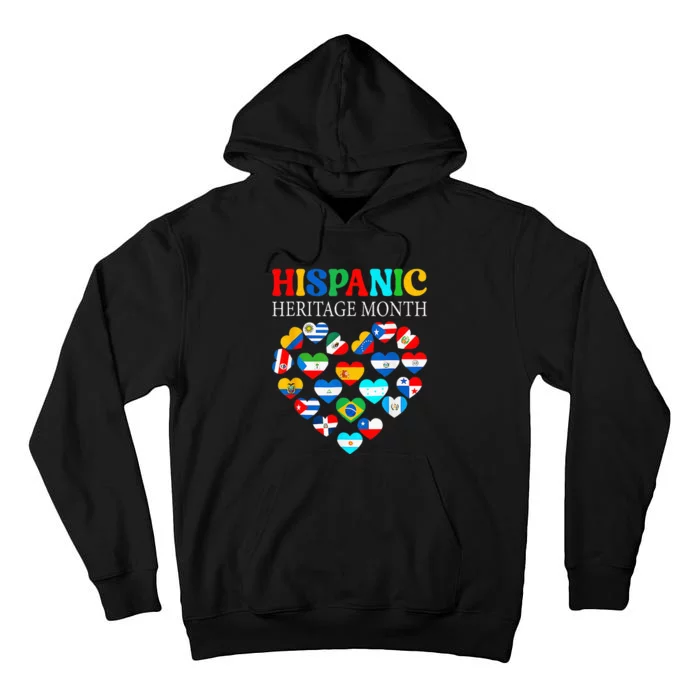 Celebrate Hispanic Heritage Month with a Heart Tall Hoodie