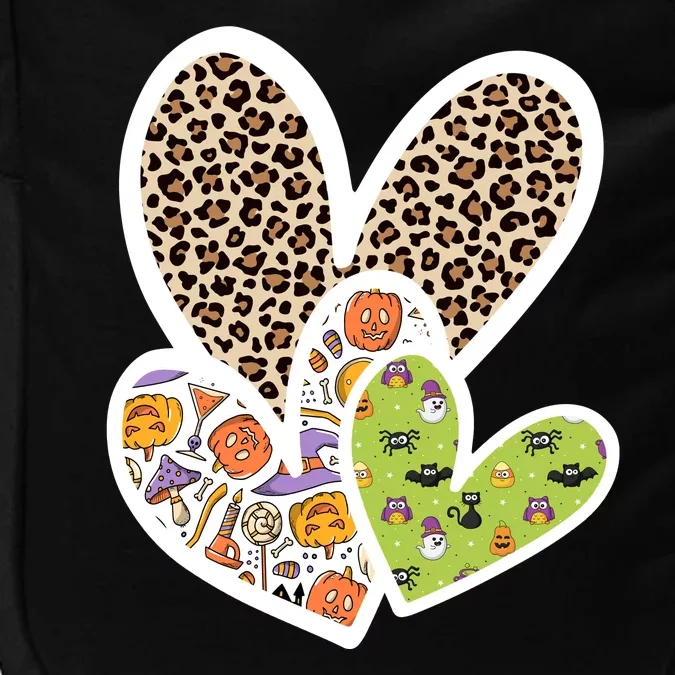 Cute Halloween Hearts Festive Impact Tech Backpack