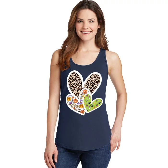 Cute Halloween Hearts Festive Ladies Essential Tank