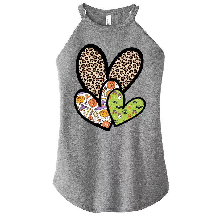 Cute Halloween Hearts Festive Women’s Perfect Tri Rocker Tank