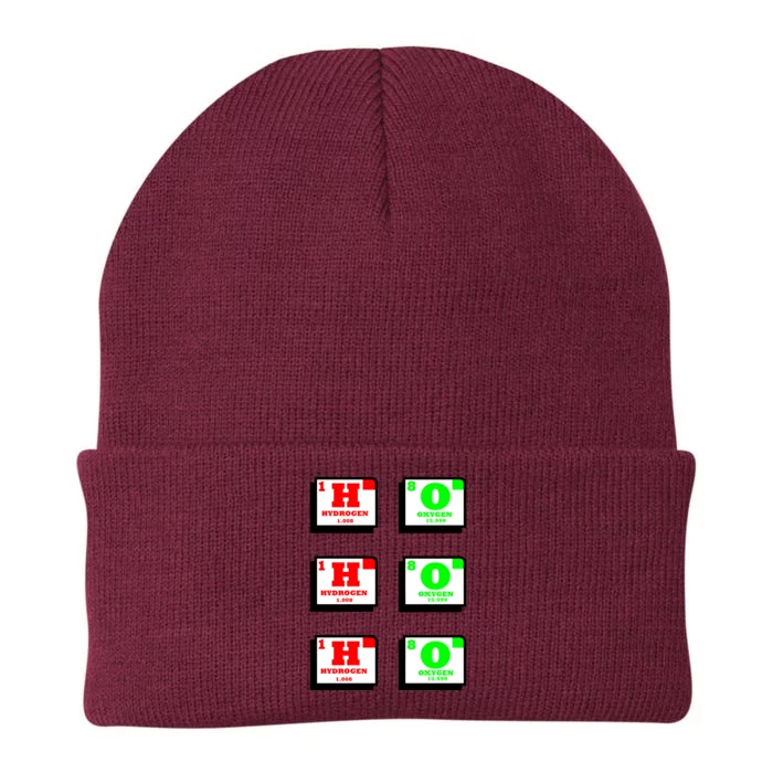 Christmas Ho Ho Ho Funny For Science Teacher Knit Cap Winter Beanie