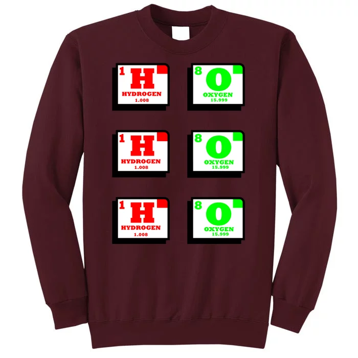 Christmas Ho Ho Ho Funny For Science Teacher Tall Sweatshirt