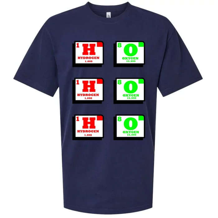 Christmas Ho Ho Ho Funny For Science Teacher Sueded Cloud Jersey T-Shirt