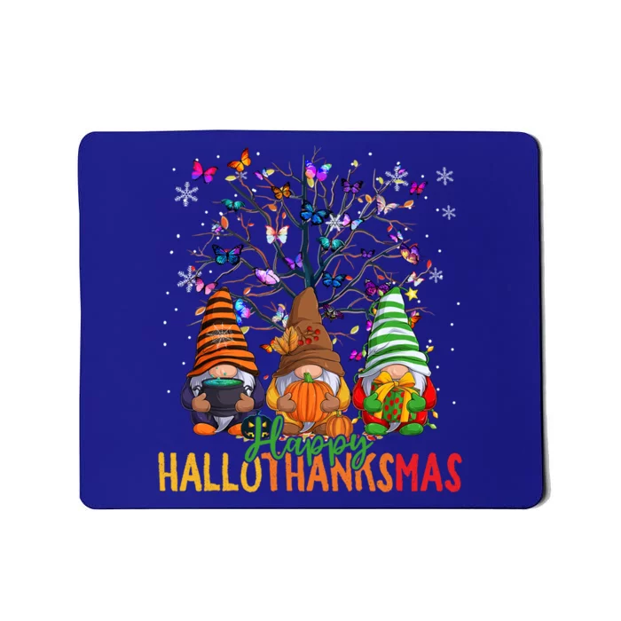 Cherish Hallothankmas In Gnome Style Gift Mousepad