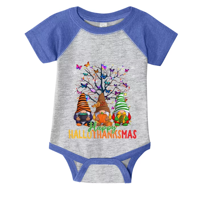 Cherish Hallothankmas In Gnome Style Gift Infant Baby Jersey Bodysuit