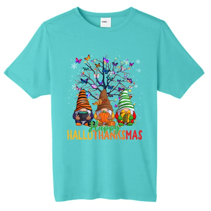 Cherish Hallothankmas In Gnome Style Gift ChromaSoft Performance T-Shirt