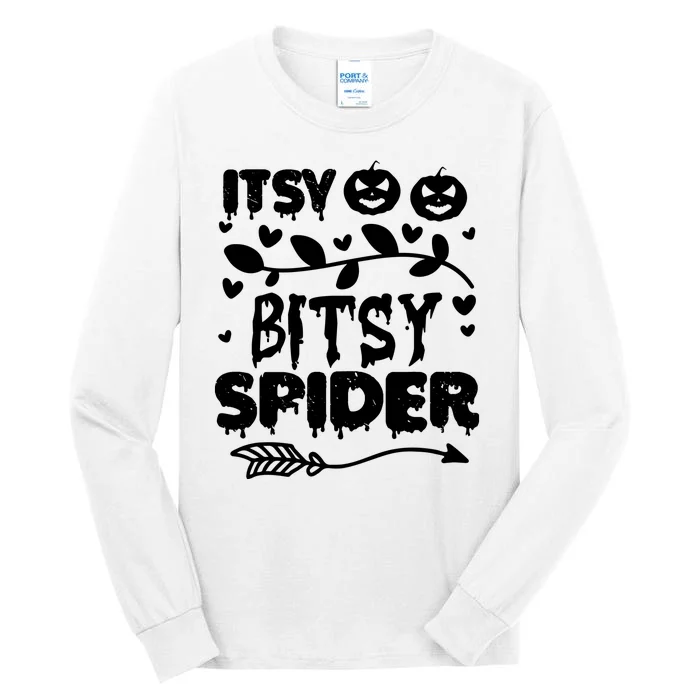 Cute Halloween Itsy Bitsy Spider Tall Long Sleeve T-Shirt