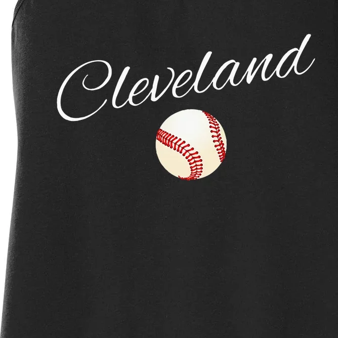 Cleveland Hometown Indian Tribe Women's Racerback Tank