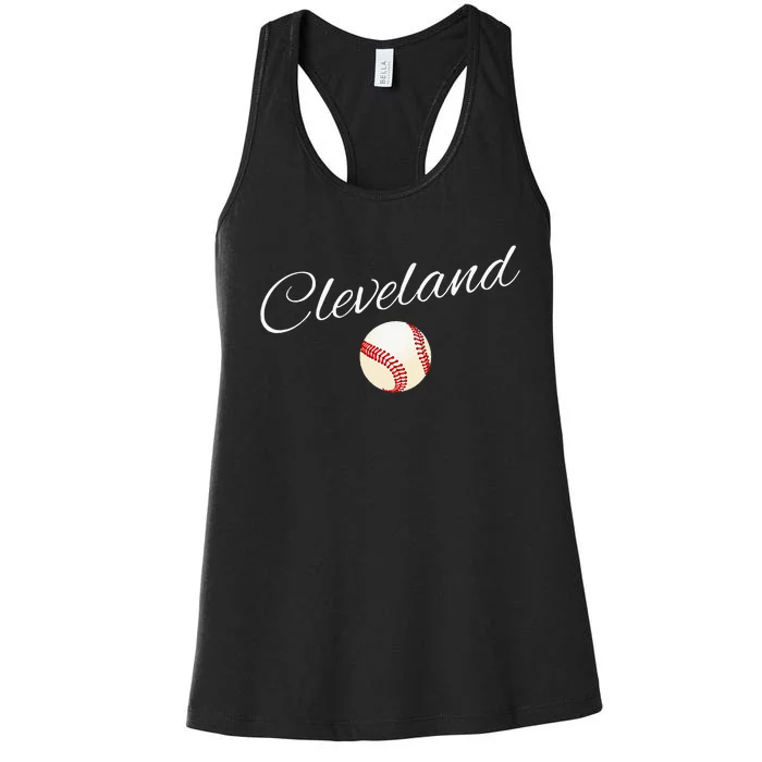 Cleveland Hometown Indian Tribe Women's Racerback Tank