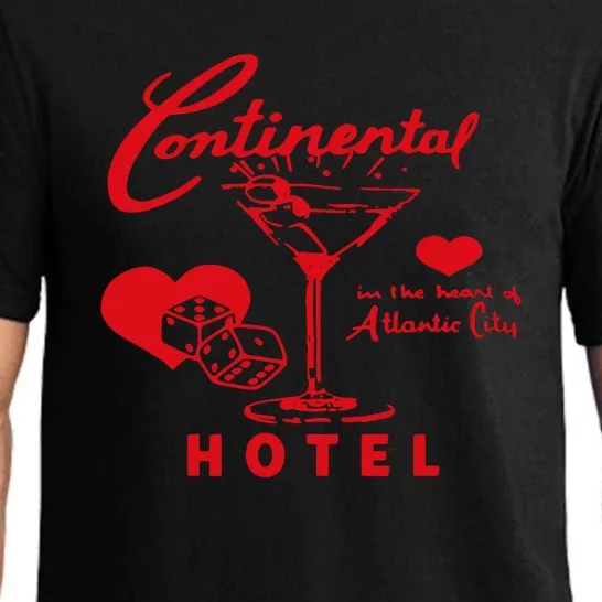 Continental Hotel In The Heart Of Atlantic City Love Pajama Set