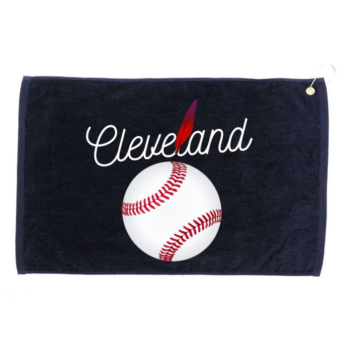 Cleveland Hometown Indian Tribe City Grommeted Golf Towel