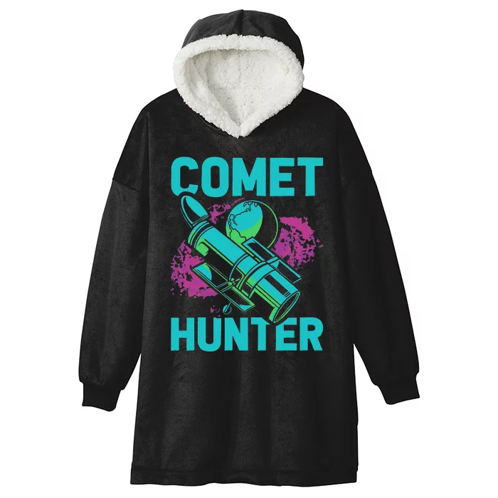 Comet Hunter I Astronomy Hooded Wearable Blanket