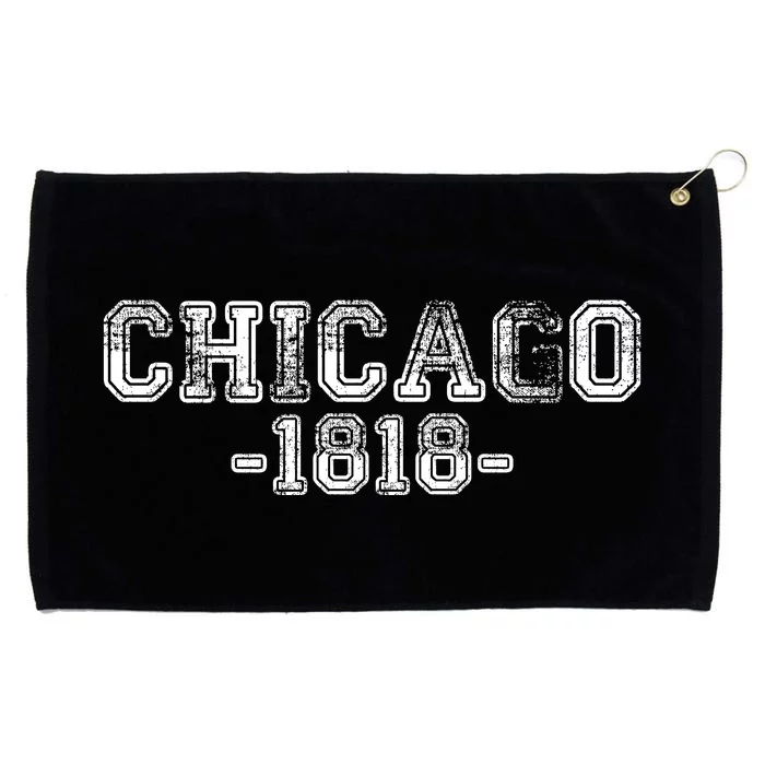 Chicago 1818 Retro Grommeted Golf Towel