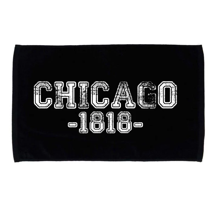 Chicago 1818 Retro Microfiber Hand Towel