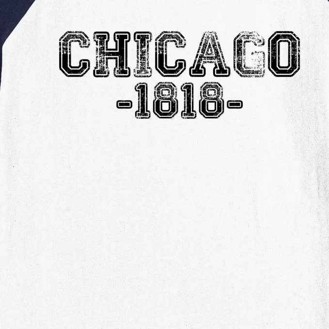 Chicago 1818 Retro Baseball Sleeve Shirt