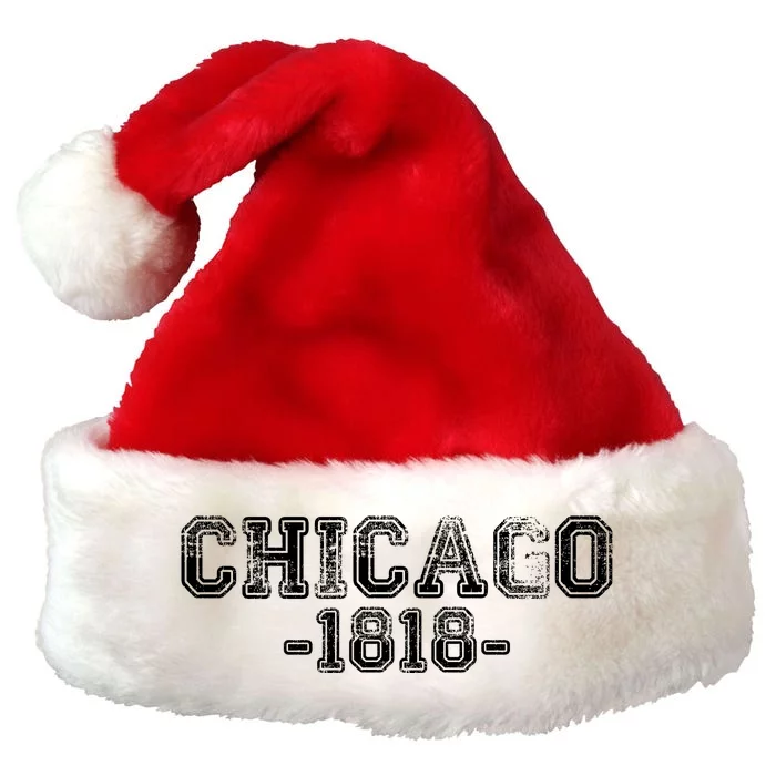 Chicago 1818 Retro Premium Christmas Santa Hat