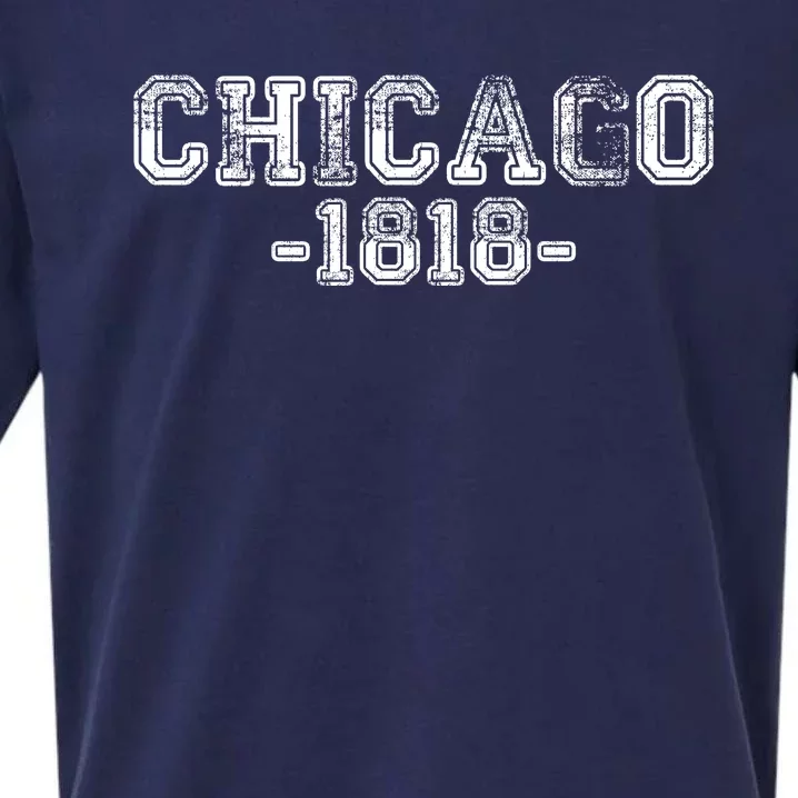 Chicago 1818 Retro Sueded Cloud Jersey T-Shirt