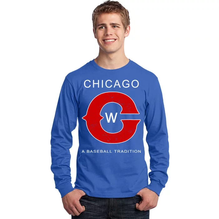 Chicago A Baseball Tradition Tall Long Sleeve T-Shirt