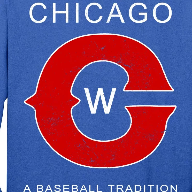 Chicago A Baseball Tradition Tall Long Sleeve T-Shirt