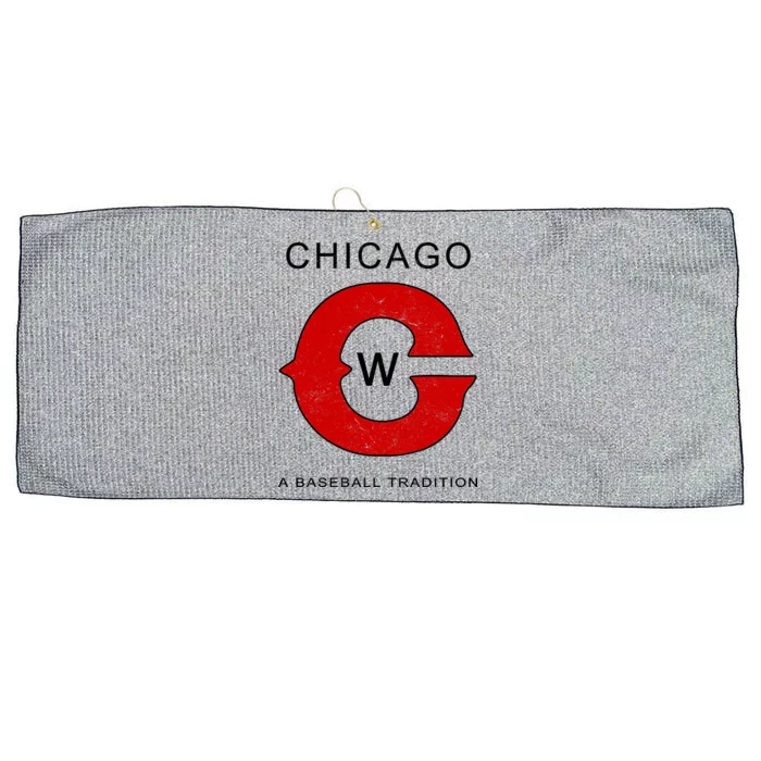 Chicago A Baseball Tradition Large Microfiber Waffle Golf Towel