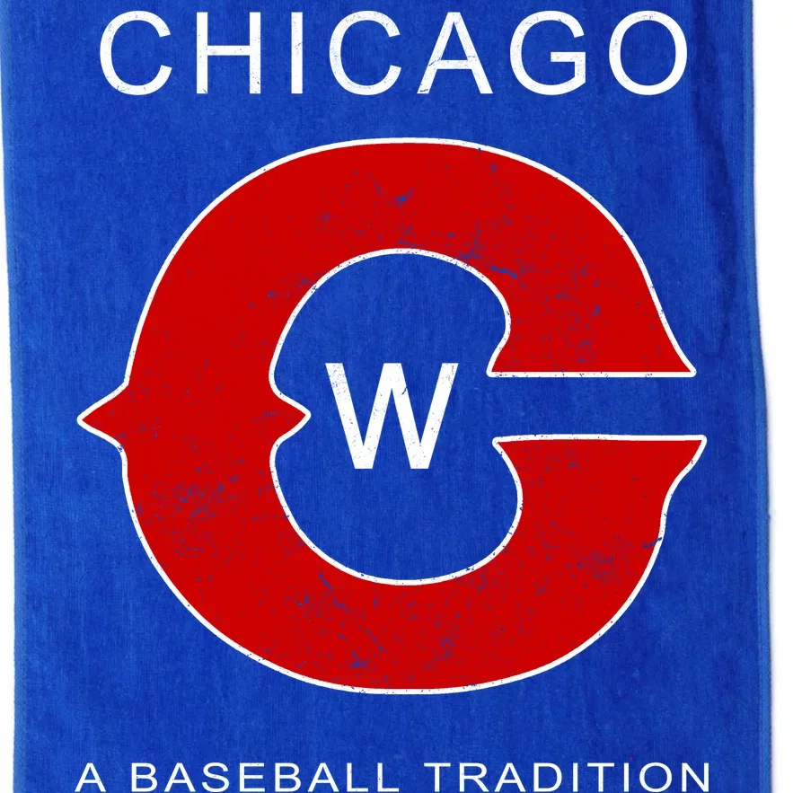 Chicago A Baseball Tradition Platinum Collection Golf Towel