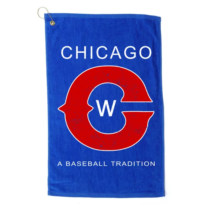 Chicago A Baseball Tradition Platinum Collection Golf Towel