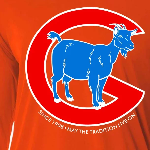 Chicago Billy Goat Since 1908 May the Tradition Live On Cooling Performance Long Sleeve Crew