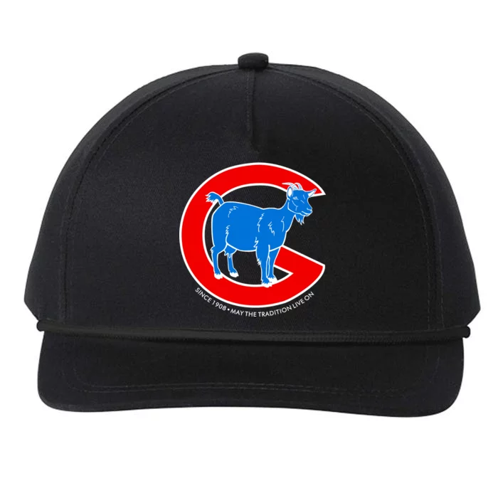 Chicago Billy Goat Since 1908 May the Tradition Live On Snapback Five-Panel Rope Hat