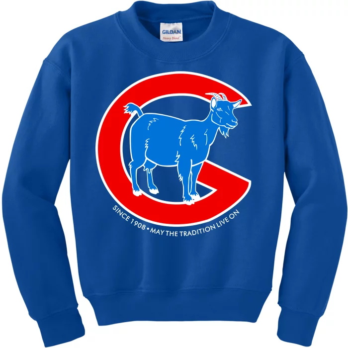 Chicago Billy Goat Since 1908 May the Tradition Live On Kids Sweatshirt