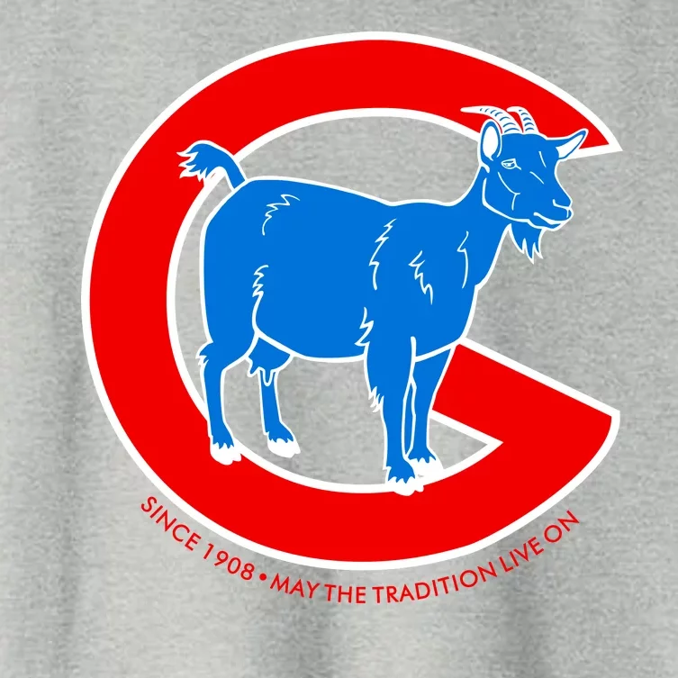 Chicago Billy Goat Since 1908 May the Tradition Live On Women's Crop Top Tee