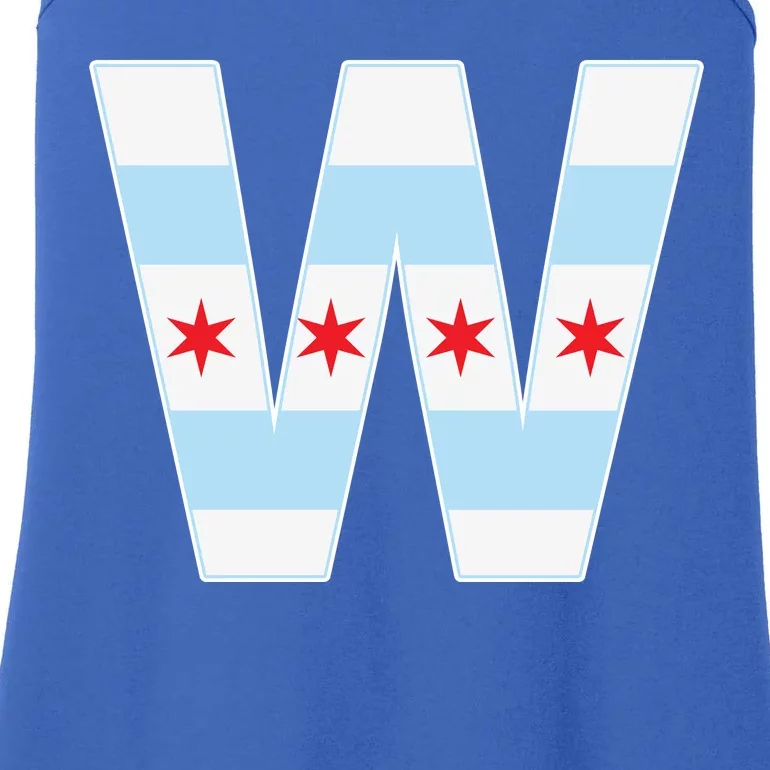 Chicago City Flag W Ladies Essential Tank