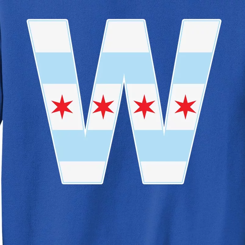 Chicago City Flag W Tall Sweatshirt