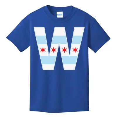 Teeshirtpalace Fly The W Chicago Flag Tall T-Shirt