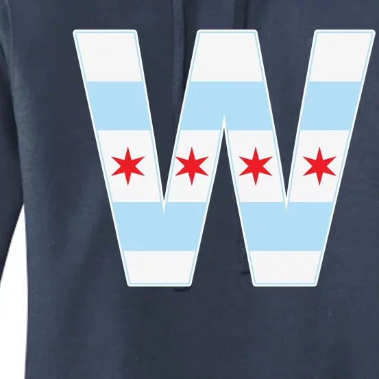 Chicago City Flag W Women's Pullover Hoodie