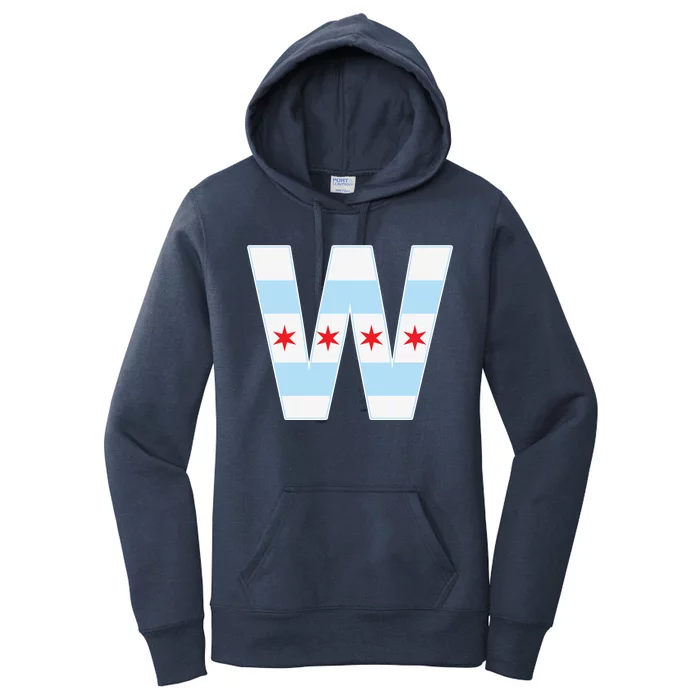 Chicago City Flag W Women's Pullover Hoodie