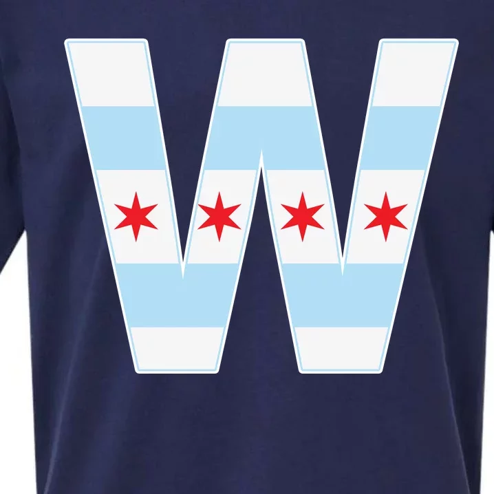 Chicago City Flag W Sueded Cloud Jersey T-Shirt