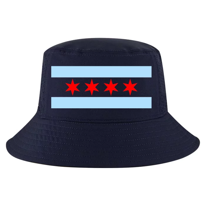 Chicago Flag Cool Comfort Performance Bucket Hat