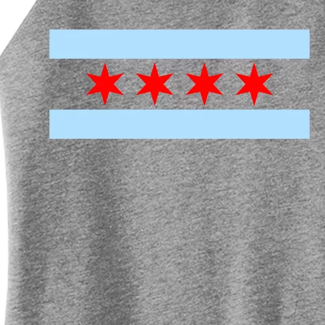 Chicago Flag Women’s Perfect Tri Rocker Tank