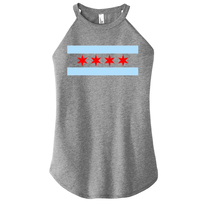 Chicago Flag Women’s Perfect Tri Rocker Tank