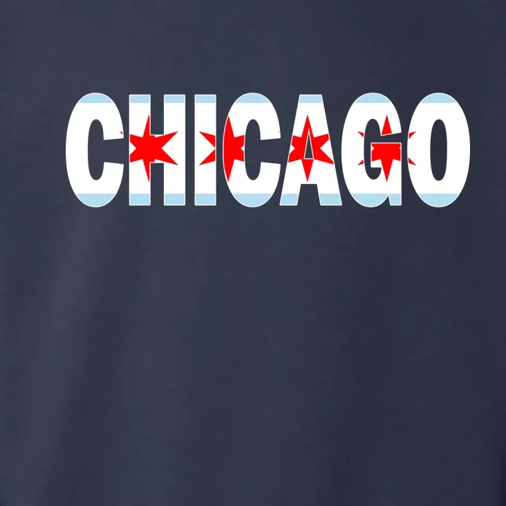 Chicago Flag Star Logo Toddler Hoodie