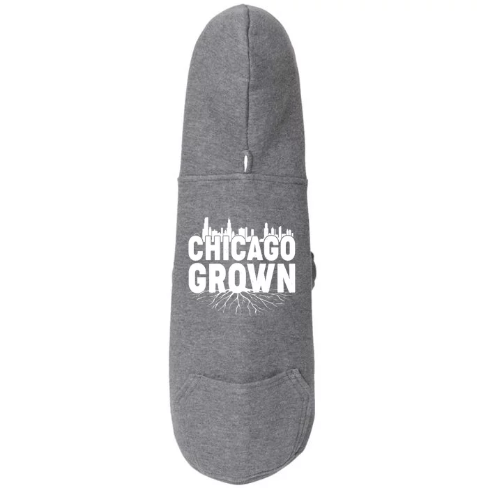 Chicago Grown Skyline Roots Doggie 3-End Fleece Hoodie