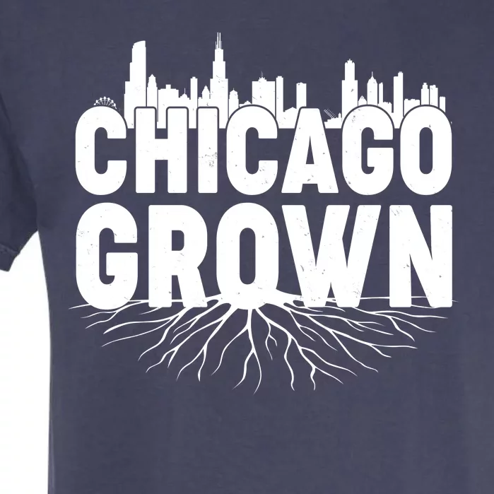 Chicago Grown Skyline Roots Garment-Dyed Heavyweight T-Shirt