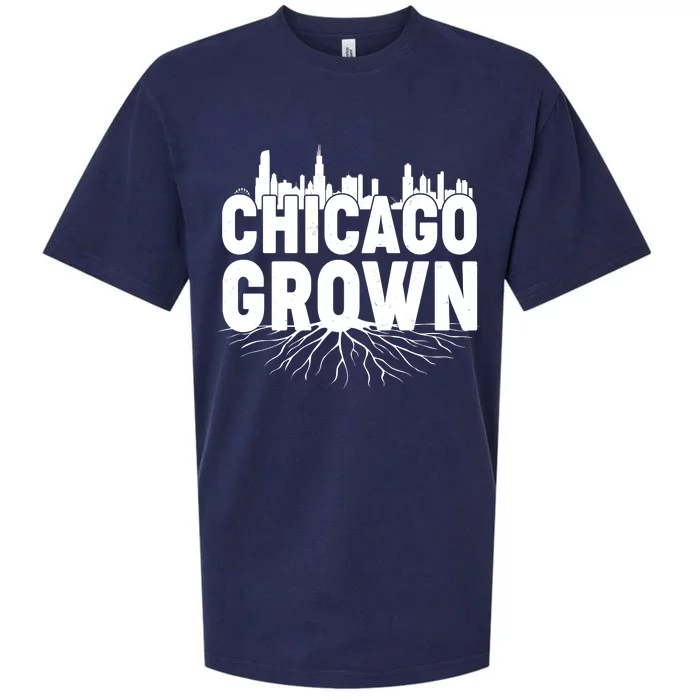 Chicago Grown Skyline Roots Sueded Cloud Jersey T-Shirt