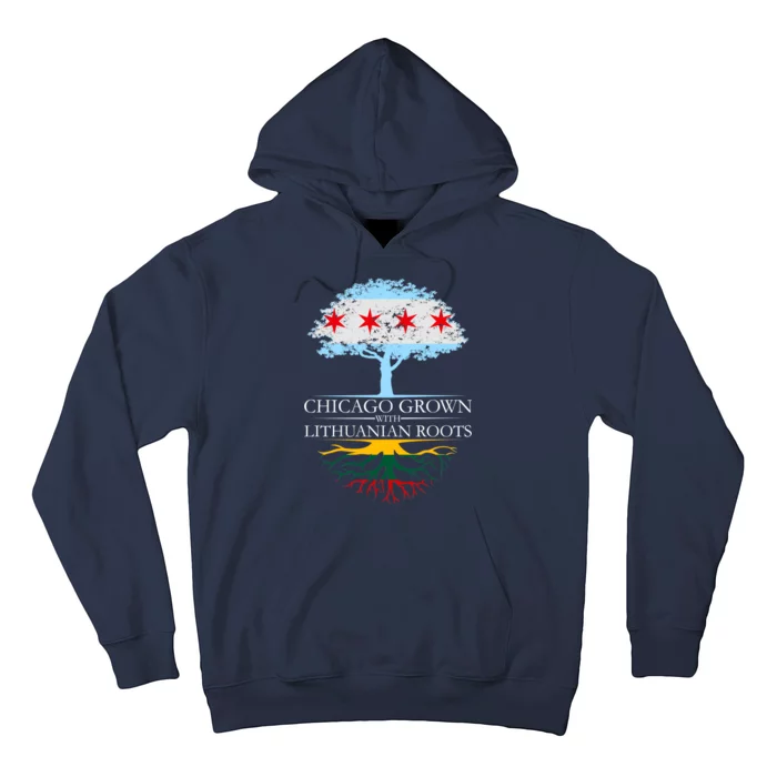 Chicago Grown With Lithuanian Roots Hoodie