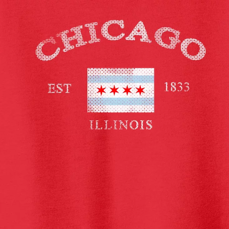 Chicago Illinois Est 1833 Toddler T-Shirt