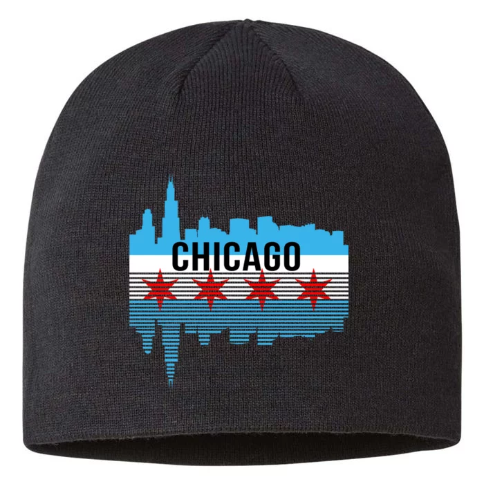 Chicago Skyline 8 1/2in Sustainable Knit Beanie