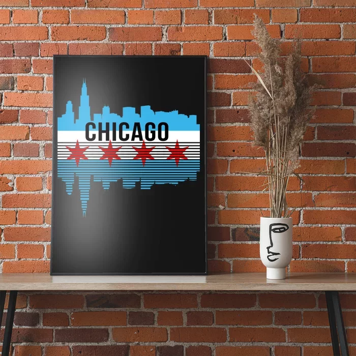 Chicago Skyline Poster