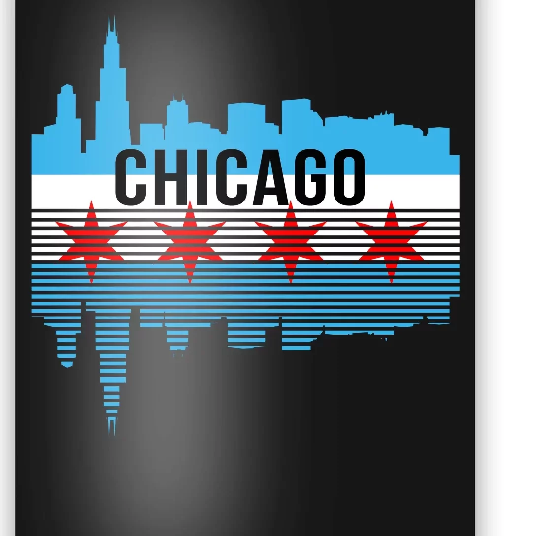 Chicago Skyline Poster